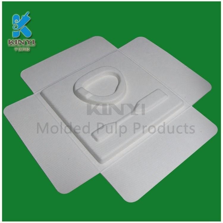 Environment-Friendly Biodegradable Paper Pulp Tray for Device