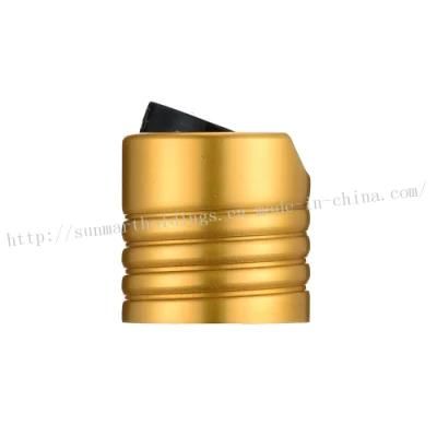 20410 20415 Gold Disc Cap for Screw Bottle