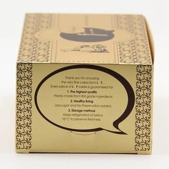 Cheap Hot Sale Custom Design Cardboard Triangle Box Cake Gift Box Light Paper Box
