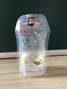 Bottle Special Fruit Shape Waterproof Printing Stand up Pouch Filling with Spout