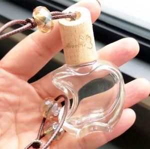 10ml Essential Oil Perfume Bottle Automotive Perfume Pendant Bottle Glass Vial