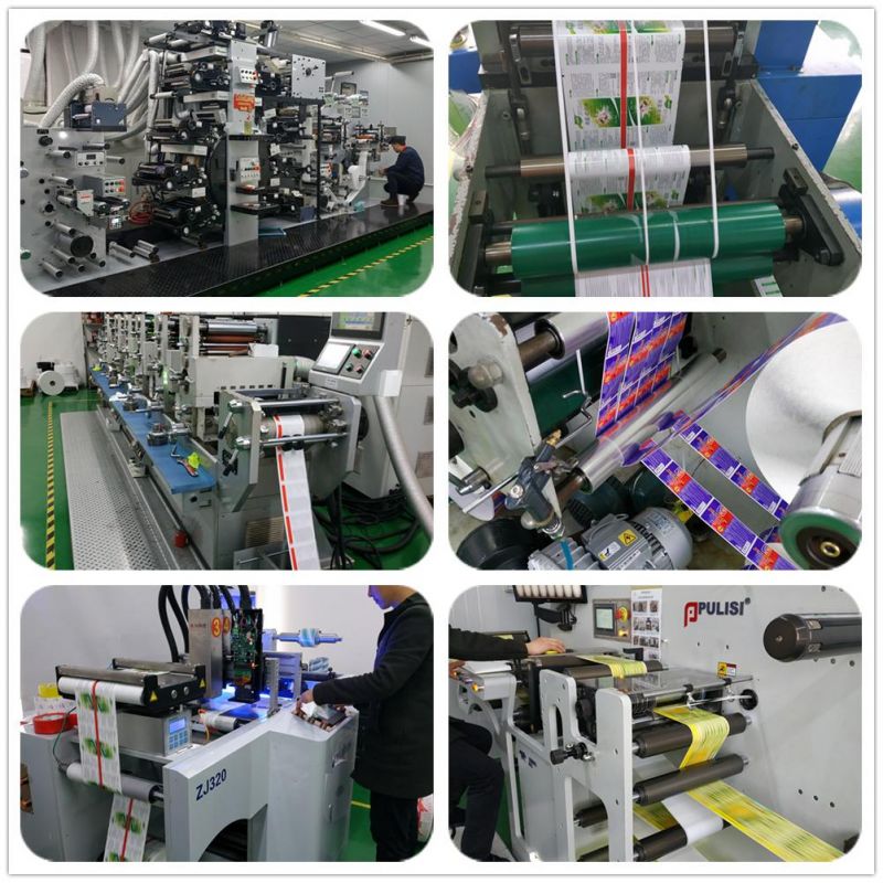 Customized Print Polyester Logo Label Roll Sticker Services