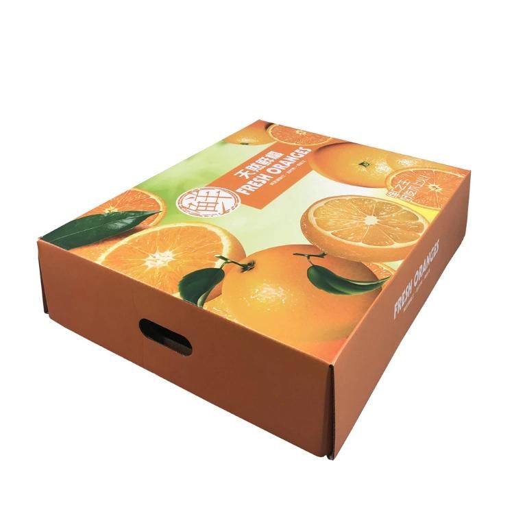 Corrugated Folding Paper Packaging Box for Fruit