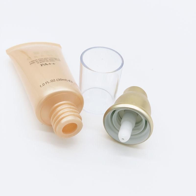 Sunscreen Cream Packaging Cosmetic Tube with Pump Airless Tube