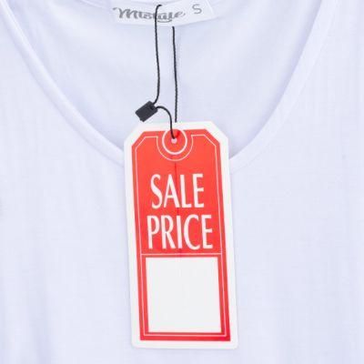 Clothing Pre-Printed Price Paper Tag for Garment (5995-2)