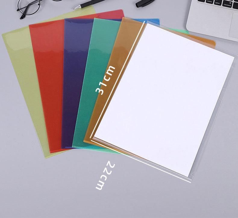 A4 students stationary products PP printing fils folder