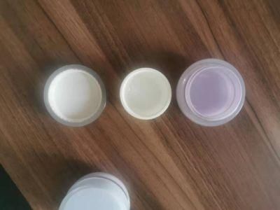 Customized Logo Luxury Cosmetic Containers15g 30g 50g Acrylic Plastic Cream Clear Jars for Skin Care Cream