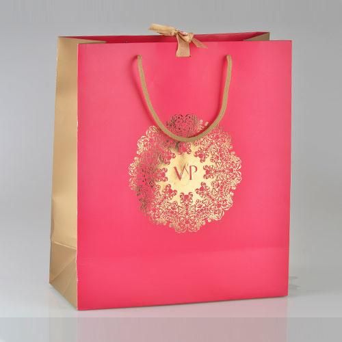 Black Paper Gift Packing Bag