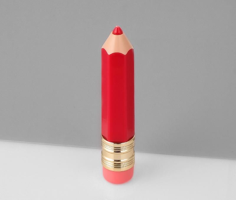 Super Cool Unique Look 2.8ml Pencil Shaped Empty Lip Gloss Tubes Lip Gloss Packaging Custom Top Lip Gloss Tubes with Wands