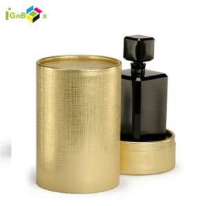 Biodegradable Cardboard Cylinder Round Gift Boxes for Perfume Packaging