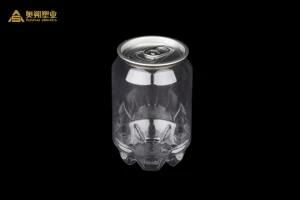 Pet Can 330ml Food Grade Packaged Fruit Tea Can Bottle with Aluminum Easy Capping
