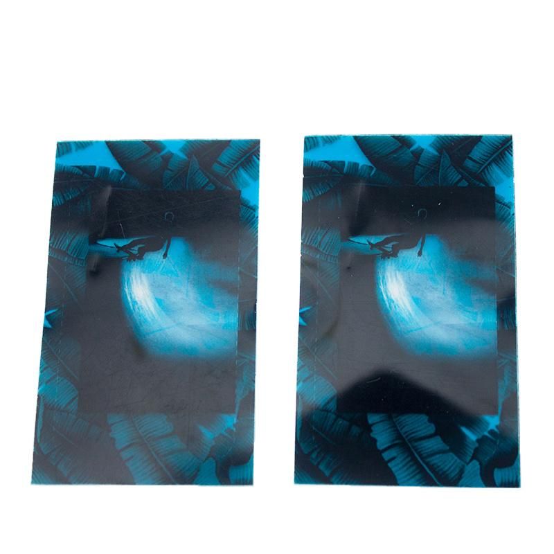 Customized Garment Cmyk Printing PVC Swing Hang Tag
