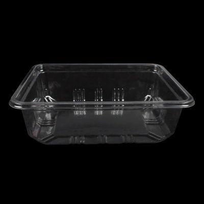 2020 new style PET transparent disposable plastic food tray for fruit