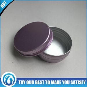 Wholesale Round Aluminum Spice Jar with Metal Lid