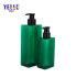 Square Empty 200ml 400ml Cosmetic Packaging PETG Plastic Shampoo Bottles Lotion Pump Bottle