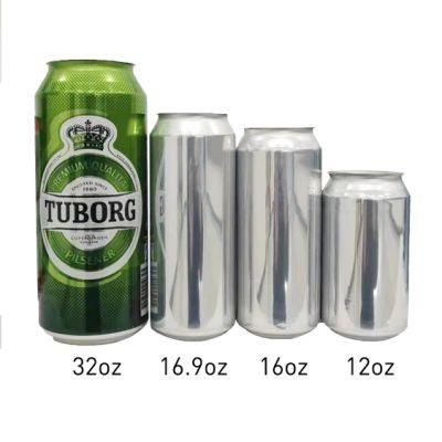 Wholesale Custom Aluminum Beverage Cans 1L Empty Beer Can 1000ml Factory Price
