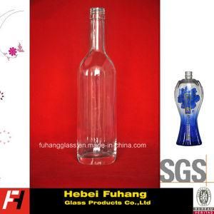 Super Flint Vodka Glass Bottle with Ready Molds