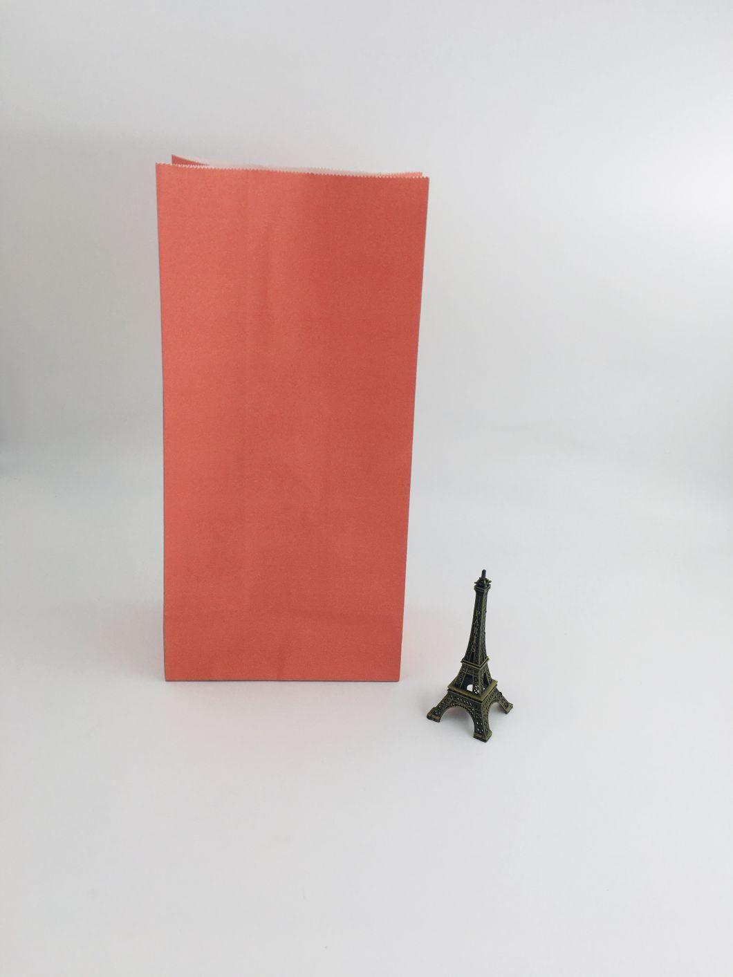 Wholesale Recyclable Take Away Fast Food Kraft Paper Bag