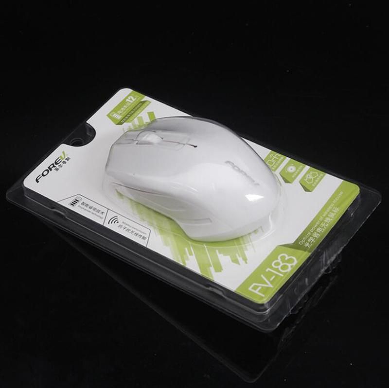 Custom ESD Plastic Mouse Packaging Plastic Clamshell Blister for Electronic Packing