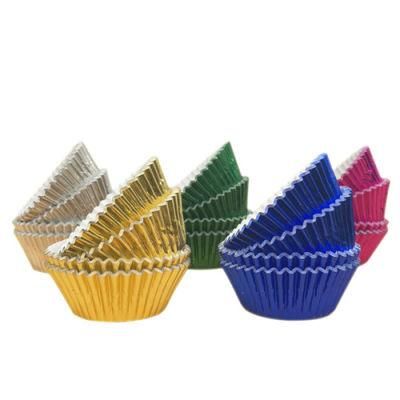 Grease Proof Aluminum Foil Mini Cake Cup