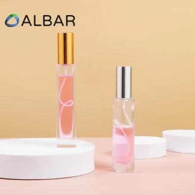 Clear Perfume Mist Transparent Glass Bottles for Face Oil and Serum Spray