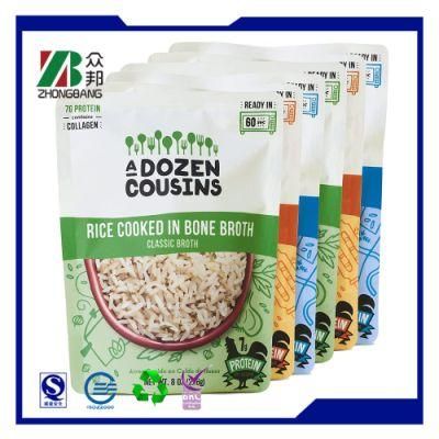 Biodegradable Mylar Laminated Rice Food Packaging Bag