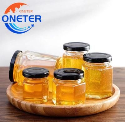 Glass Jars for Food and Honey with Metal Cap Supplier