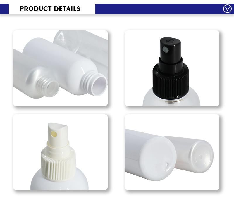 Wholes Empty Round Mist Spray Bottle Cosmetic Packaging 30ml, 50ml, 100ml, 150ml, 200ml