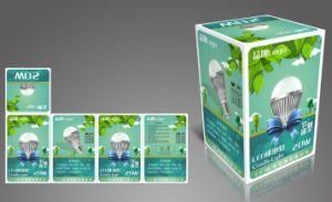 Custom LED Lamp Folded White Cardboard Packaging Box