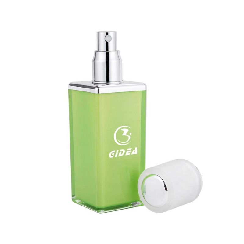 15ml 30ml 50ml 100ml Square Acrylic Serum Pump Cosmetic Bottles