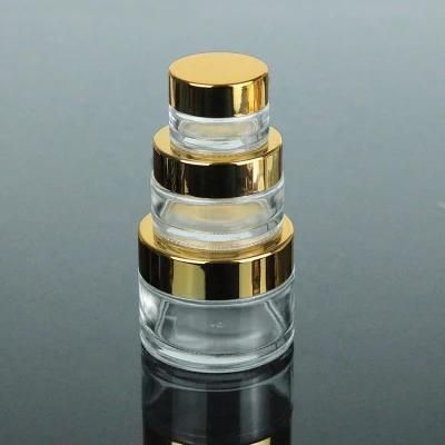 5g 10g 15g 20g 30g 50g 100g Cosmetics Packaging Bottle Face Cream Serum Skin Care Cosmetic Glass Jar