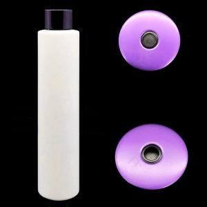 250ml HDPE Plastic Cylindrical Squeeze Bottle Cosmetic Packaging Shampoo Bottle
