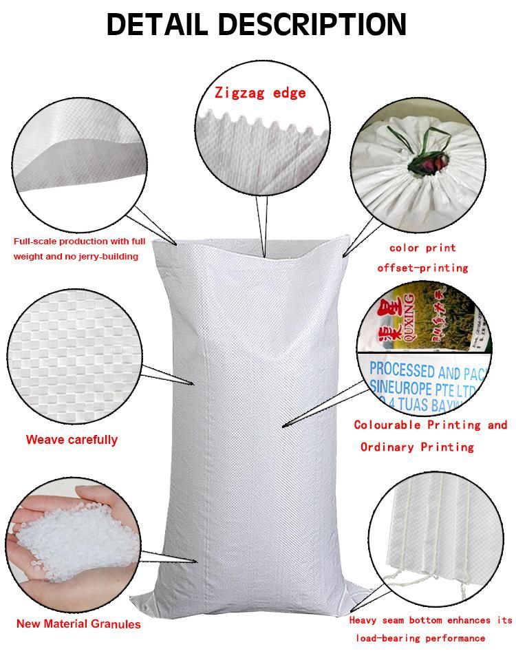 20kg 50kg High Quality Laminated PP Packaging Woven Bags for Fertilizer Corn Seed
