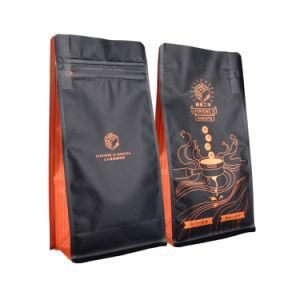European Food Grade Brc Certificated Biodegradable Plastic Coffee /Tea Corn Starch Plastic Bags Compostable Food Packaging Bag