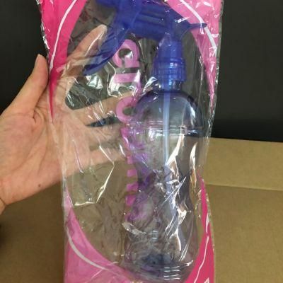 450ml Transparent Blue Color Plastic Water and Liquid Bottle