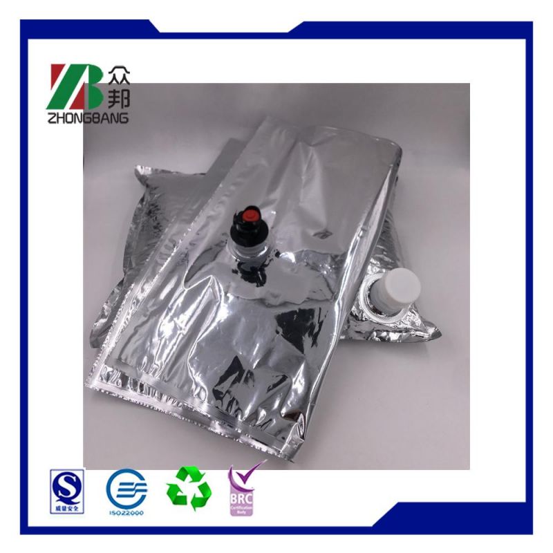 Bag in Box Juice Beverage Plastic Packaging Bag