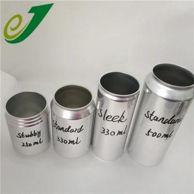 Custom Empty Aluminum Beverage Can 200ml 250ml 330ml 500ml for Sale