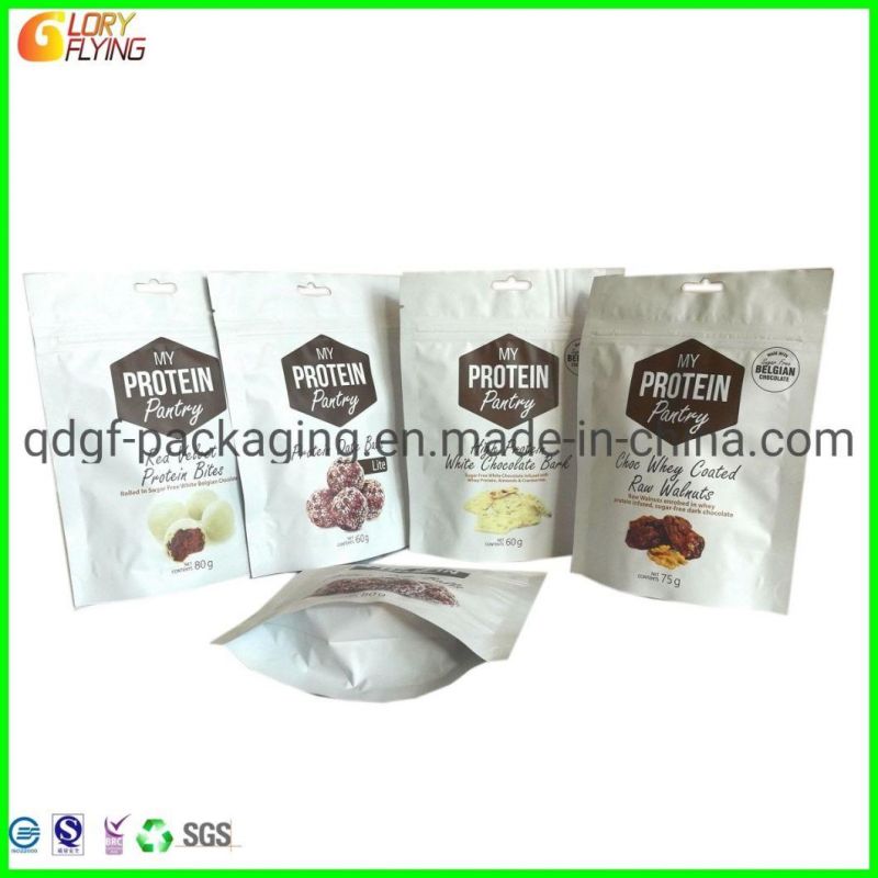Plastic Packaging Bags with Zip Lock for Food, Snack Packing Bag