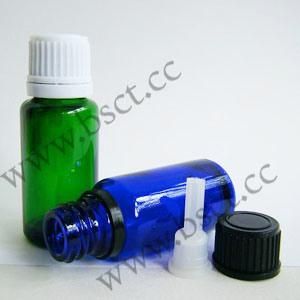 20ml Green Glass Dropper Bottle Euro Bottle with Pilfer Proof Cap and Dropper