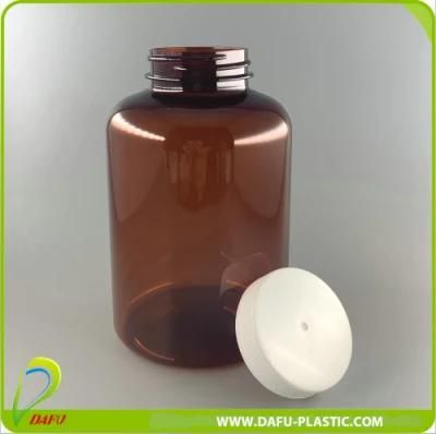 Manufacturer 500ml Pet Pill Plastic Bottle with Plastic Cap