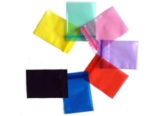 Resealable Plastic Seal Zip Lock Bags, Colorful Zip Lock Bag with Colorful Line