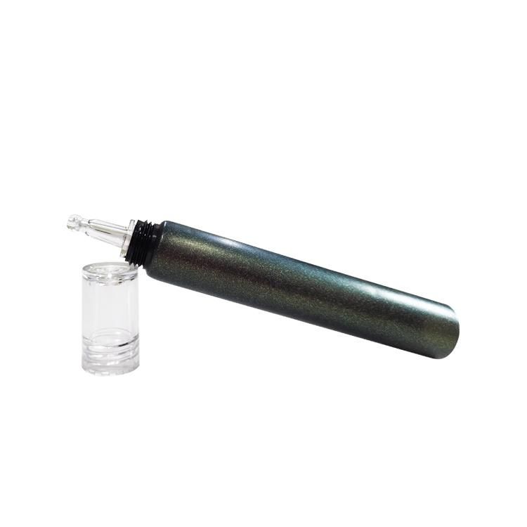 20ml Custom PE Transparent Water Drop Head Transparent Screw Cap Essence Tube