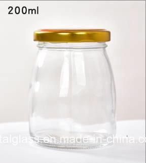 Wholesale Food Grade Pudding Glass Bottle Food Storage Jar of Yogurt and Baby Food Supplement 50/100/150ml