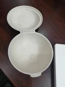 Wholesale Eco Friendly Biodegradable Sugarcane Pulp Disposable Tableware Food Take Away Box