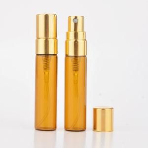 Amber Color Perfume Packaging 5ml Glass Spray Perfume Bottle