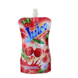 Custom Logo Printed Stand up Spout Pouch for Juice Pastes Beverage Doypack Packaging Bag