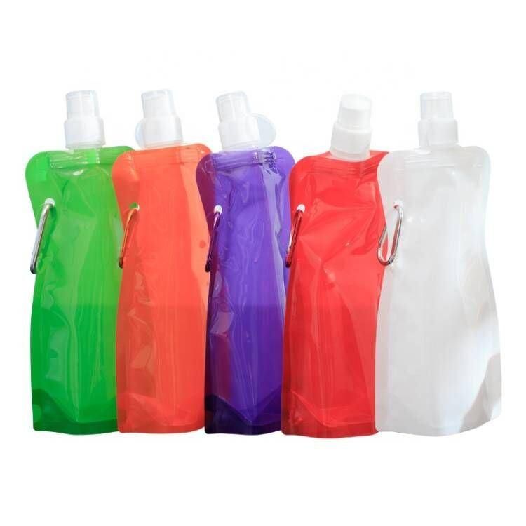 Custom Printed Small Quality Doypack Plastic Folding Reusable Water Spout Pouch