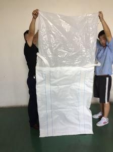 5: 1 Skirt Top Discharging Bottom PP Super Sacks FIBC Jumbo Big Bags 1000kg