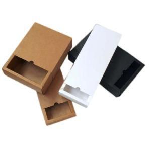 Ivory Paper Kraft Corrugated Drawer Box for Jewellery Watch ISO9001 ISO14001 Certificate