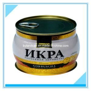 Canned Food Tin Can for 500g Caviar Packaging